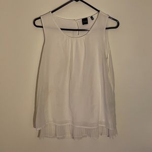 Saks Fifth Avenue White Blouse